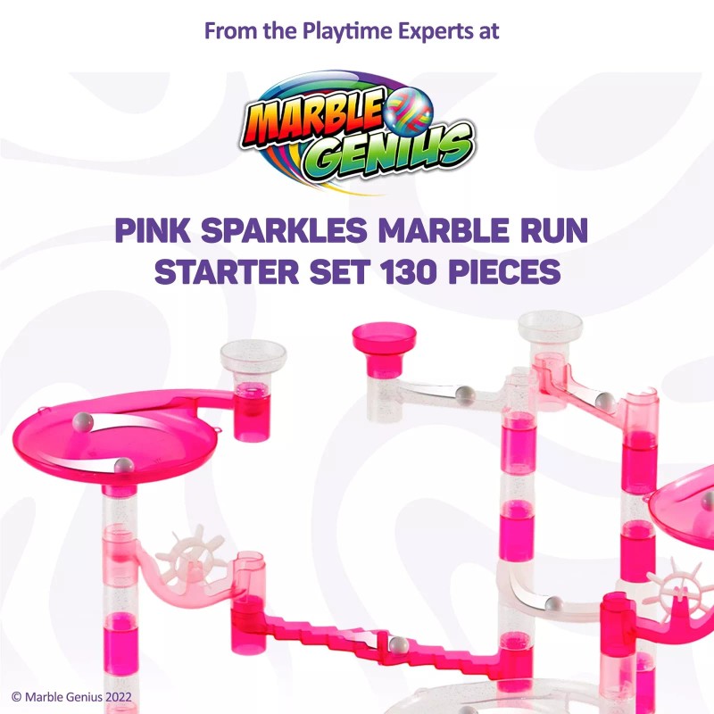 Marble Genius Marble Run Starter Set STEM Toy for Kids