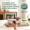 12 Pack Overnight Oats Containers with Lids, 16oz/10oz/4oz Glass Jars