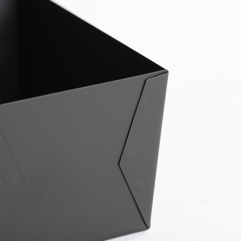 タイガークラウン(Tiger Crown) ケーキ型 黒 43×92×39mm Blackミニパウンド型小 スチール フッ素加工 耐熱250度 5025