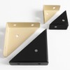 Corner Brackets 66mm x 66mm Triangle Corner Braces Connector Metal