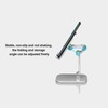 Serlium Phone Stand, Desktop Anti Slip Phone Holder Portable Adjustable