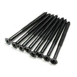 Hinge Outlet Oil Rubbed Bronze Hinge Screws 10 X 2 1/2 Inch for Commercial Door Hinges - 24 Pack