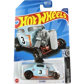Hot Wheels 2022 - '32 Ford - Gulf Blue - Rod Squad 5/5 - 237/250