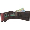 myledershop Buffalo Full Leather Horizontal Wallet RFID & NFC Protection
