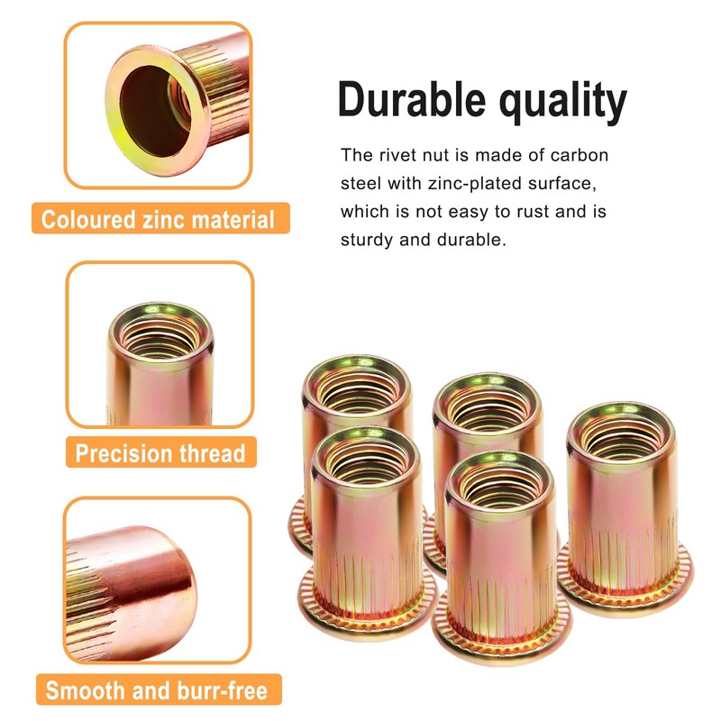 Rivet Nuts Retractable Nuts Thread Rivets M5 Blind Rivet Nuts