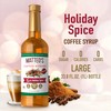Matteo's Barista Style Sugar-Free Coffee Syrup, Holiday Spice Flavor, Zero