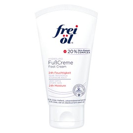 frei öl Hydrolipid Foot Cream, 24 Hour Moisture and Regeneration of the Skin Protection Barrier, Against Calluses, Dermatologically Tested, Vegan, 75 ml