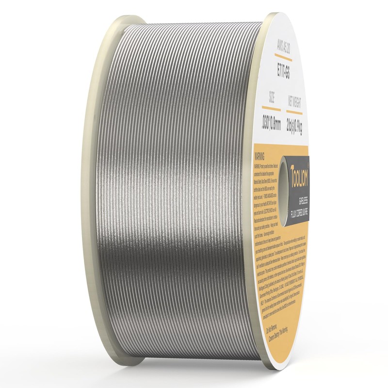 TOOLIOM E71T-GS .030" Diameter 2-Pound Spool Flux Core Self-shielded Carbon