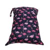 Diaper Bag Storage Pouch Waterproof Polyester Reusable Dual Zippers Diaper