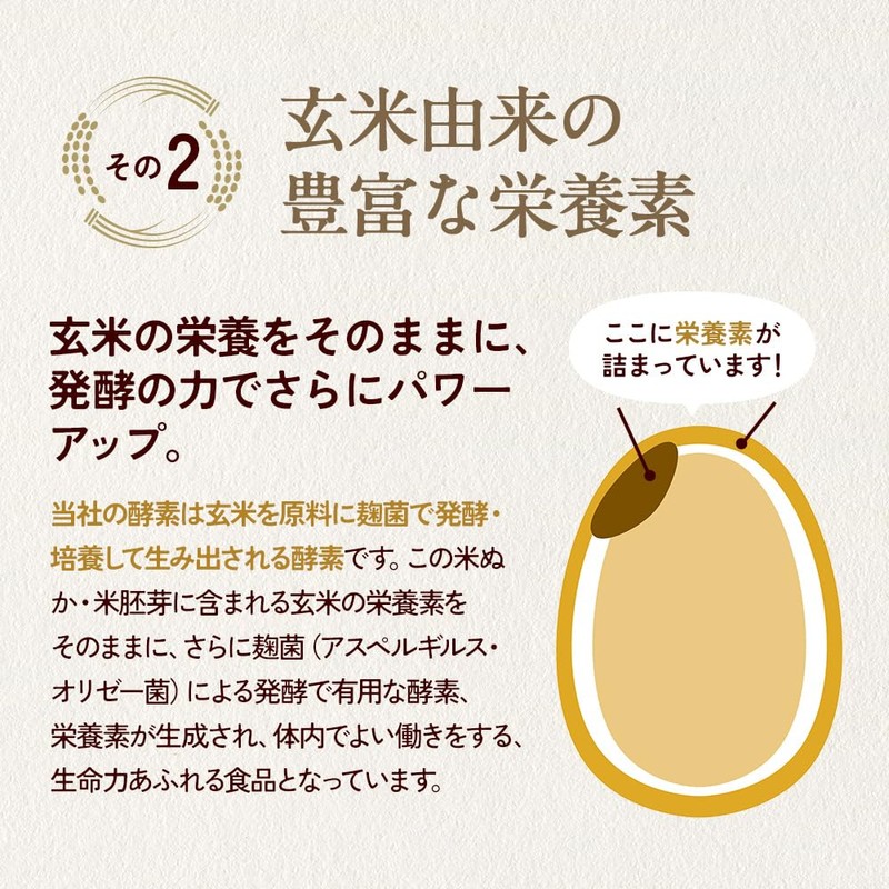 万成酵素 BUNKAI-San 【2.5g×90包】 1-1.5ヶ月分 (個包装 玄米酵素)