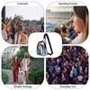 SynHHergyx Clear Bag for Stadium Events, Clear Sling Bag Purses