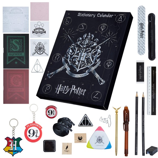 Harry Potter Advent Calendar 2023, Hogwarts Stationery Countdown Calendar, Harry Potter Gifts