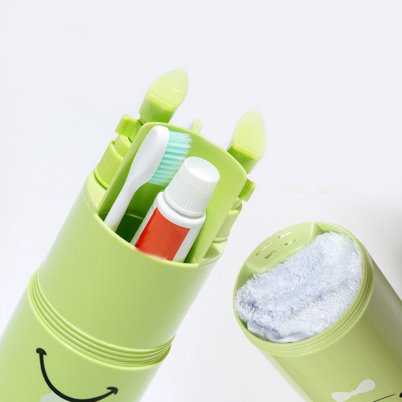 Travel Bottles Set with Wash Cup Shampoo Shower Gel Dispenser