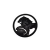 112mm For Holden Black Lion Badge Commodore Grille VF SS
