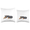 Kaisi Drawing,snooze,snooze,dream Sleep,dream Pajamas, Snooze Light Child, Doberman. Sleep Throw