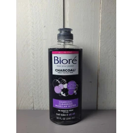 Bioré Biore Charcoal Oil-Free No-Rinse Cleansing Micellar Water Great for Oily Skin 10