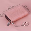FurArt Credit Card Wallet, Zipper Card Cases Holder for Men