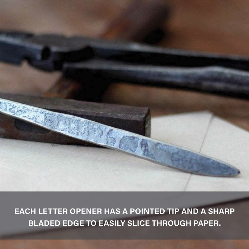 Wicks Forge Letter Opener Cast Iron Knife | Luxury, Rustic
