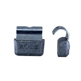 Gallardo Tire Products | FN-Series Zinc Clip on Wheel Weights 10 Grams. | Heavy Duty | for Alloy Rims on Most Japanese Vehicles. (25Pcs/Pack)