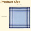 12 Pack Men's Handkerchiefs Cotton Handkerchief for Men Classic Assorted