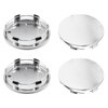 DewFlew 4Pcs Wheel Center Caps for 2005-2013 GMC Wheel Rim,
