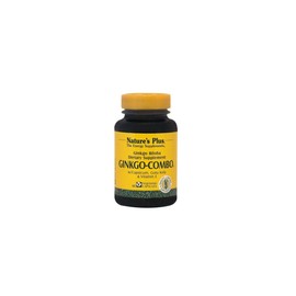 Nature's Plus Ginkgo Combo, 60 Herbal Capsules
