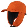Decentron Mens Winter Hat with Brim Fleece Earflaps Hat Baseball