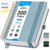 EMSHOI A5 Graph Paper Notebook, Spiral Notepad 150 Sheets/300 Pages,