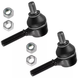 Caltric Set of 2 Tie Rod Ends for John Deere Gator Xuv 825I  850D 855D Utv Ball Joints