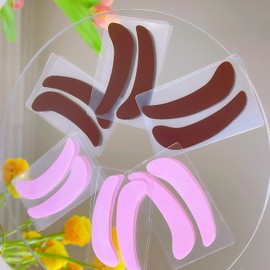 Reusable Eye Pad Under Eye Patches Silicone Lash Lift Cover Eyelash Extension Patch 6 Pair Lower Lash Isolation Pads For Sensitive Skin During Eyelash Perm Lamination or Lash Extensions Remover