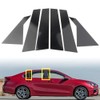 Three T Car Auto Side Door Window Pillar Posts Cover