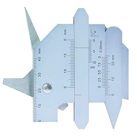 MIB Universal welding seam gauge for measuring height, width, dimension, angle etc