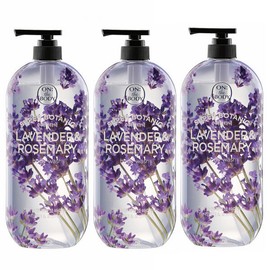 On the Body Super Botanic Lavender Rosemary Body Wash 900g (3 packs) / 온더바디 수퍼보타닉 라벤더 로즈마리 바디워시 900g 3개