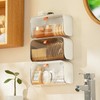 MORNITE Pad Holder for Bathroom,Sanitary Napkins Organizer,Feminine Tampons Storage Day