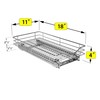 LYNK PROFESSIONAL® Pull Out Cabinet Organizer, 11" x 18" Slide