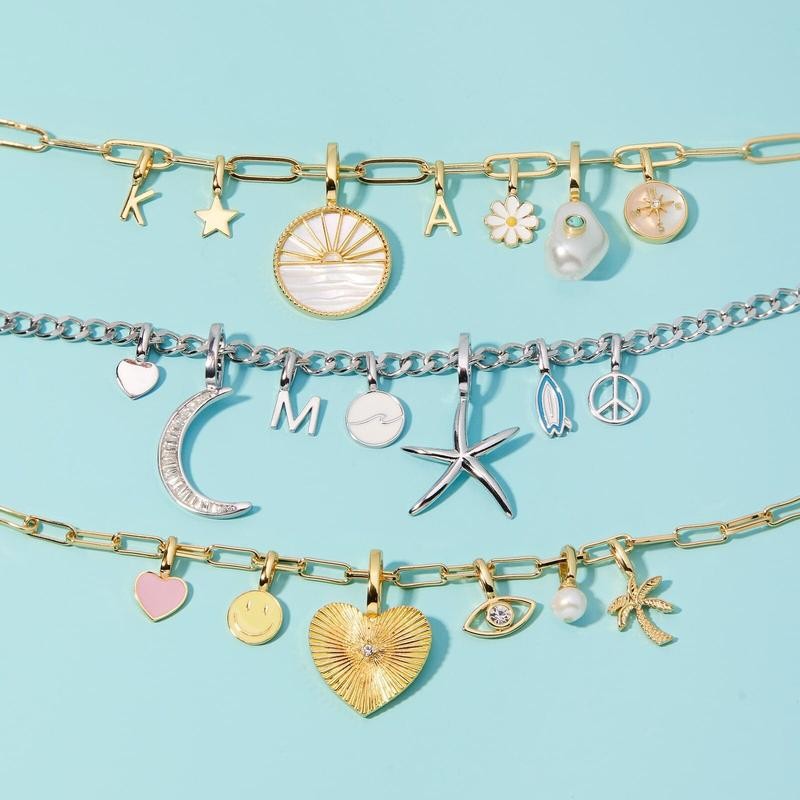 Pura Vida Harper Statement Starfish Charm - Color: Gold