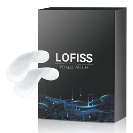 Hyaluronic Acid Patches, Eye Pack, 4 Doses, 8 Pieces, Unisex, Needle Patches, Eye Care