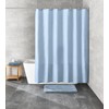 Kleine Wolke Kito Shower Curtain, 100% Polyester, Azure, 180 x