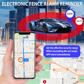 2025 New Model GPS Tracker for Vehicles No Monthly Fee Real-time Tracking Magnetic Car GPS Tracker for Kids/Dogs,Application Control Pets 4G LTE