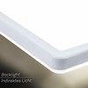 BRILONER - LED ceiling light with indirect light, flat, neutral