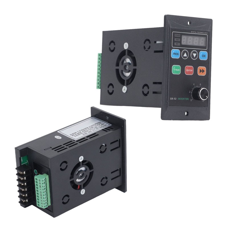 30W Frequency Converter LED Digital Mini Motor Inverter 1PH 176‑264V