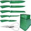 Knife Block Set, Professional Chef Knives Set With Knife Holder,