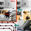 50 Piezas Organizador de Cables Autoadhesivo, Soportes de Cable Autoadhesivos,