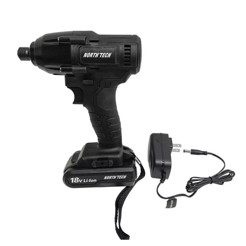 North Tech 18-Volt Cordless 1/4" Impact Driver Kit