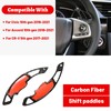 LANZMYAN ABS Paddle Shifter Extension Cover for Honda Civic 2016-2021