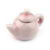 MyTinyWorld 2 x Dolls House Miniature Hint Of Pink Ceramic Teapots