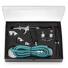 PointZero Precision Trigger Style Gravity-Feed Airbrush Set w/MAC Valve