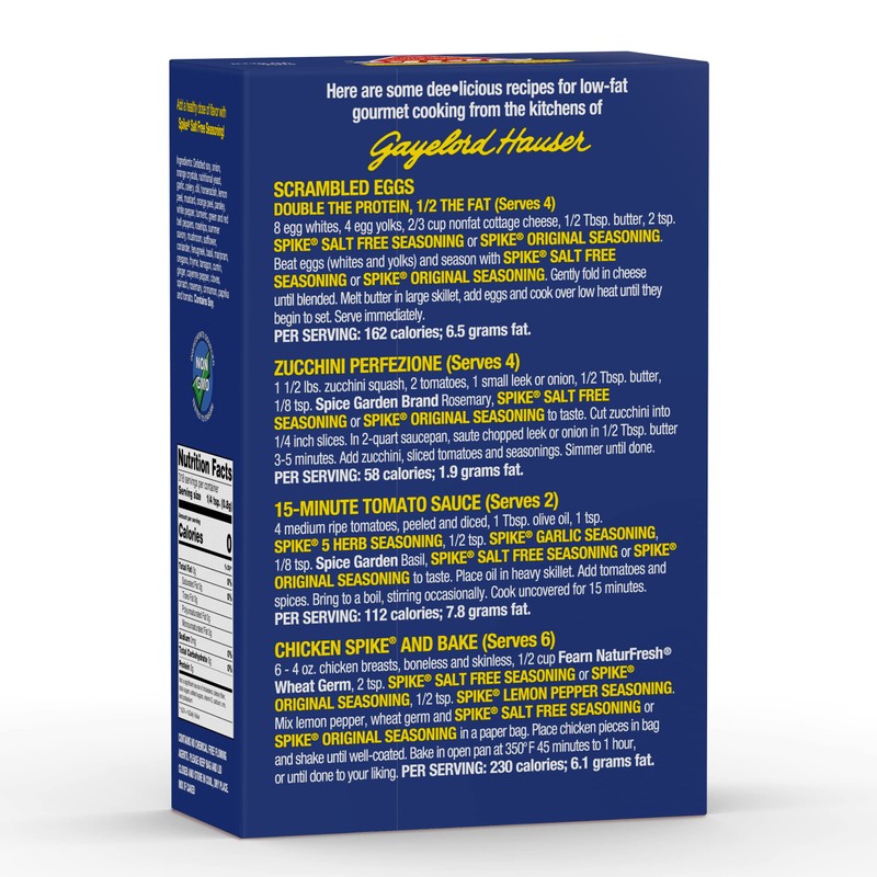 Modern Products Spike Gourmet Natural Seasoning - Salt Free Magic