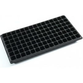 YIJU Bandeja para Semilleros de Siembra con Compartimientos Separados Drenaje Óptimo y Reciclabilidad Adecuada para en Jardinería Educativos Invernaderos y Espacios Domésticos, 80G, 105 Orificios