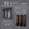 KATAZUKE Magnet Soap Dispenser (Black) Shampoo Dispenser Wall-mounted Magnet Hanging